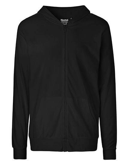 NE62301 Neutral Unisex Jersey Hoodie with Zip