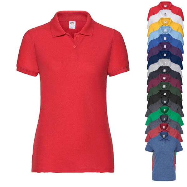 Fruit of the Loom Poloshirt für Damen 65/35 Polo