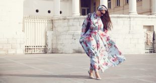 Plus-Size-Model-mit-Kleid