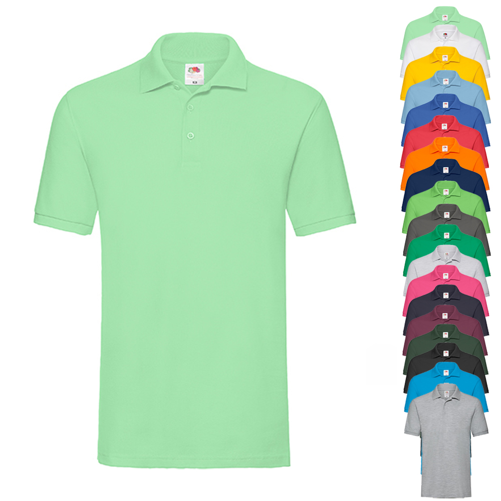 F511 Fruit of the Loom Premium Poloshirt kurzarm