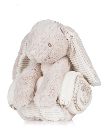 MM034 Mumbles Hase mit Decke Kuscheltier