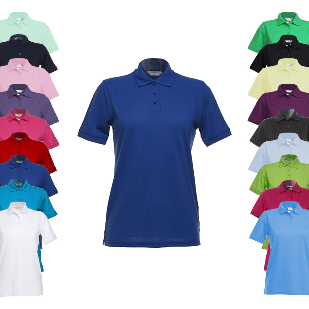 K703 Kustom Kit Damen Poloshirt Polohemd waschbar bis 60 Grad