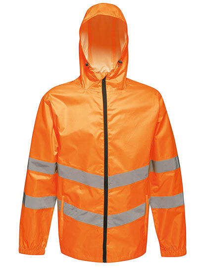 RG497 Regatta Hi-Vis Pro verstaubare Jacke