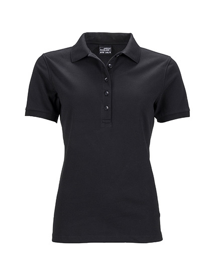 JN709 James+Nicholson Damen Elastisch Polo Piqué