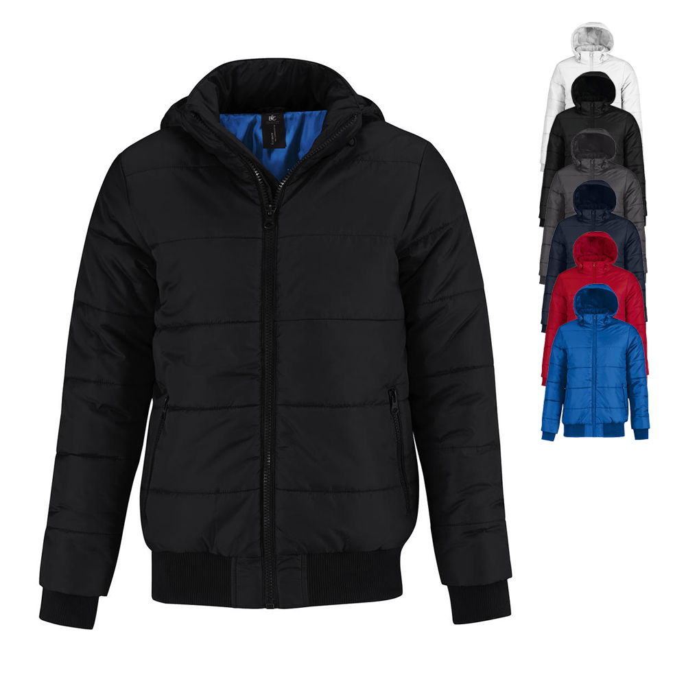 BCJM940 B&C Jacke SUPERHOOD /Herren