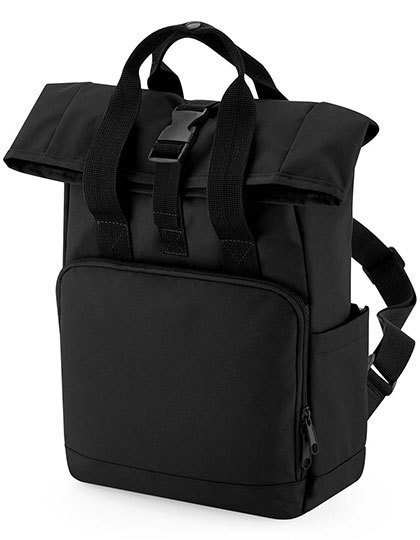 BG118S BagBase Recycelter Mini Twin Handle Roll-Top Rucksack