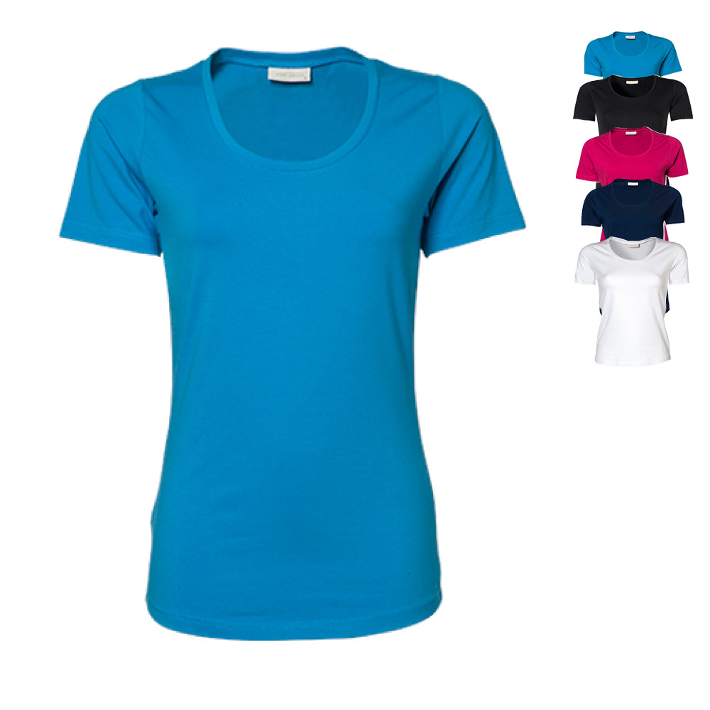 TJ450 Tee Jays Damen dehnbares T-Shirt