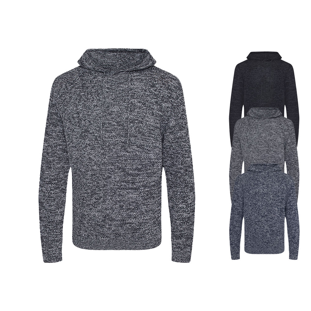 EA080 Ecologie Iguazu Kapuzenpullover aus Strick für Herren