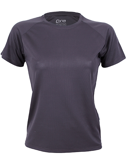 CN130 CONA SPORTS  Damen Sportshirt Regenbogen Atmungsaktiv und schnell trocknend