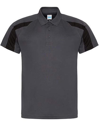 JC043 Just Cool Poloshirt Sportpolo Polohemd mit kontrastfarbenen Einsätzen