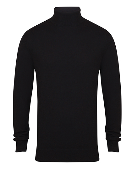 W727 Henbury Herren Rollkragenpullover