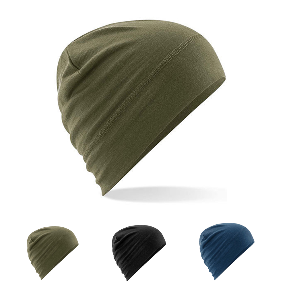 CB370 Beechfield Merinowolle Beanie Mütze