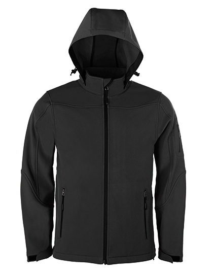 HRM1101 HRM Herren Kapuzen Soft-Shell Jacke