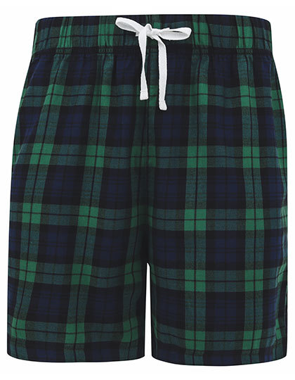 SFM82 SF Men Herren Tartan kurze Loungehose