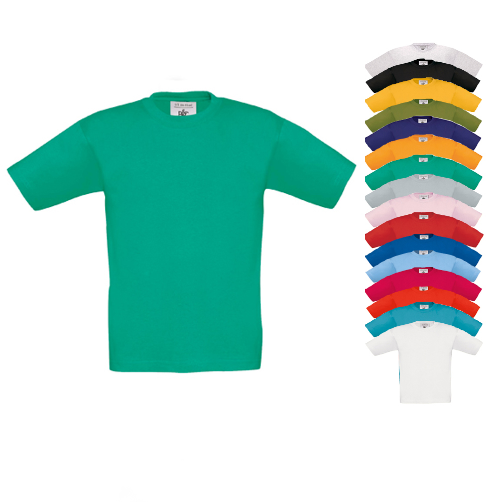 BCTK301 B&C T-Shirt kurzarm EXACT 190 / Kinder