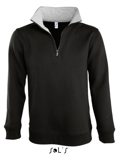 L312 SOL´S Herren Sweatshirt Pullover 1/4 Zip