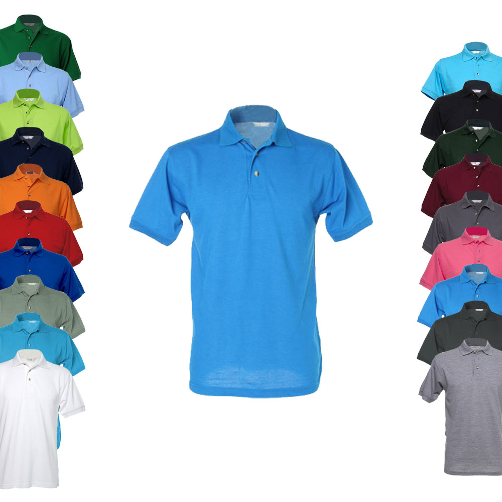 K400 Kustom Kit Poloshirt Polohemd Trocknergeeignet Waschbar bis 60 Grad