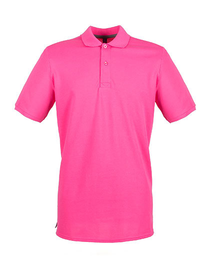 W101 Henbury Poloshirt aus mikrofeinem Baumwoll-Piqué