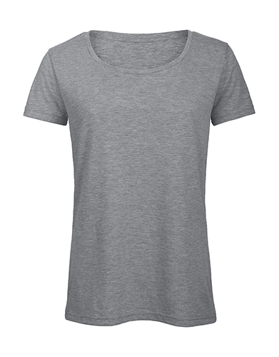 BCTW056 B&C TRIBLEND T-Shirt kurzarm Damen