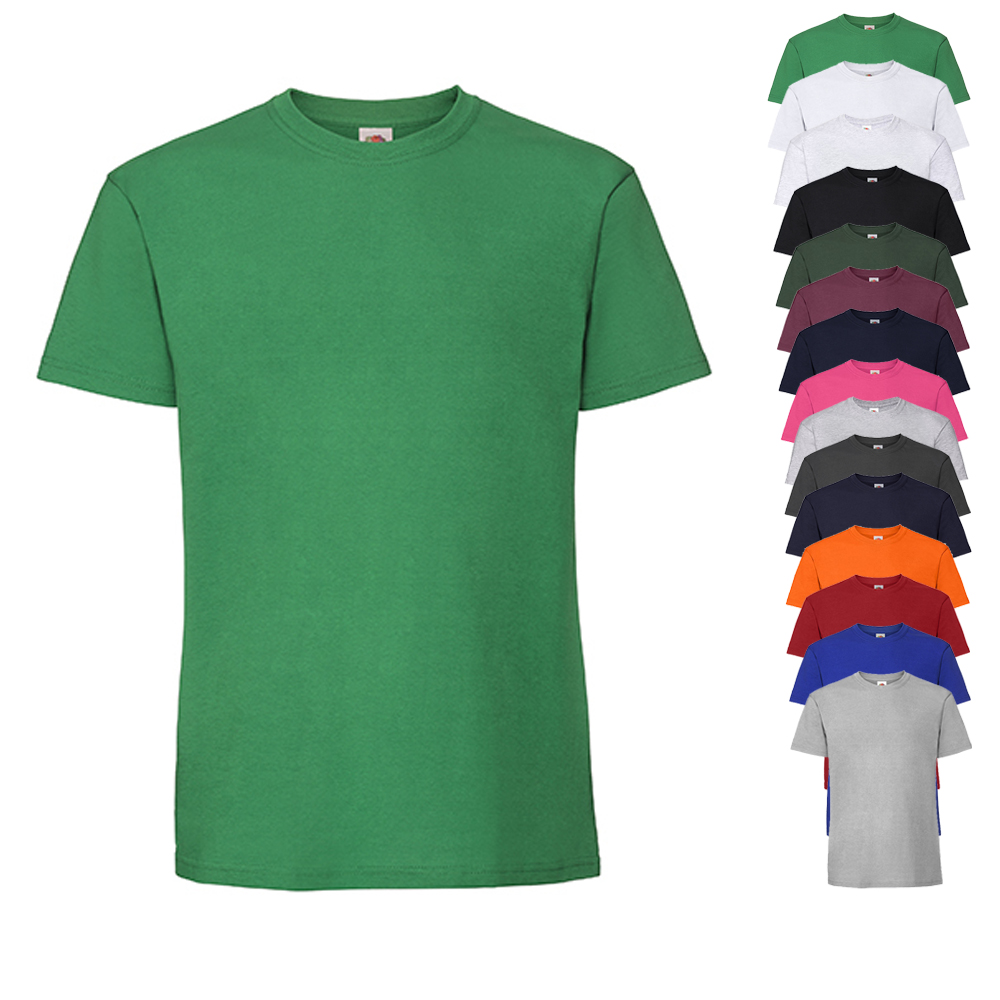 F185 Fruit of the Loom Iconic 195 Ringspun Premium T-shirt