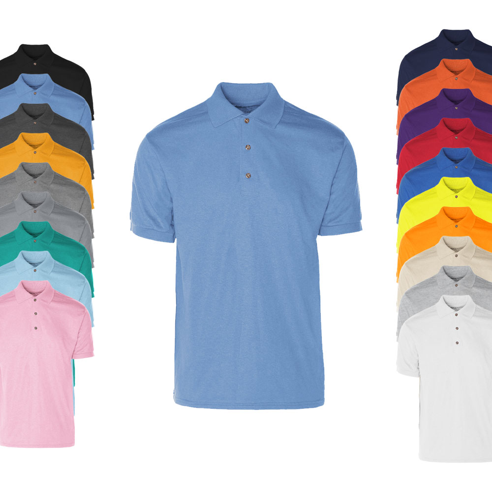 G8800 Gildan Herren Polohemd Poloshirt DryBlend® Jersey Polo