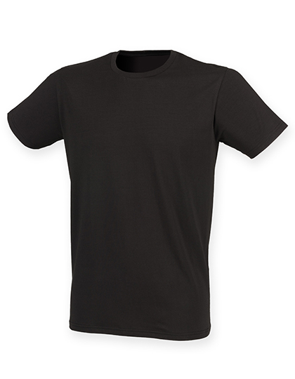 SFM121 SF Men Herren Feel Good Stretch-T-Shirt kurzarm