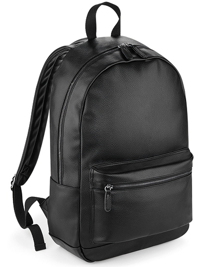 BG255 BagBase Faux Leder Fashion Rucksack