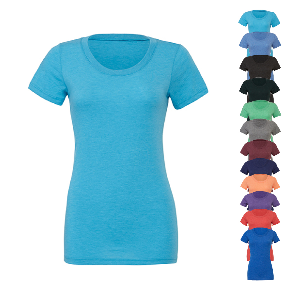 BL8413 Bella T-Shirt mit Rundhalsausschnitt Damen