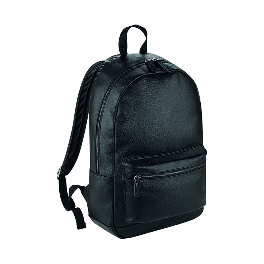 BG255 BagBase Faux Leder Fashion Rucksack