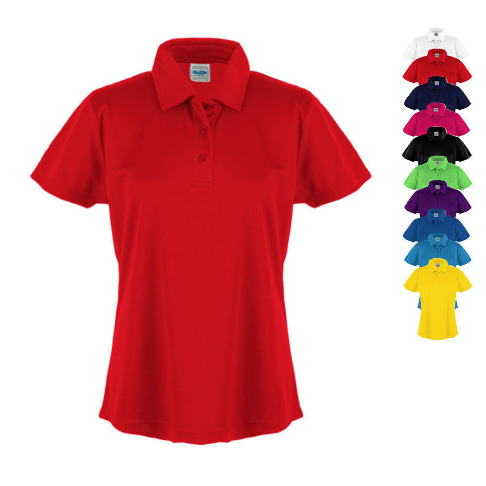 JC045 Just Cool Damen Sportpolo Poloshirt Polohemd