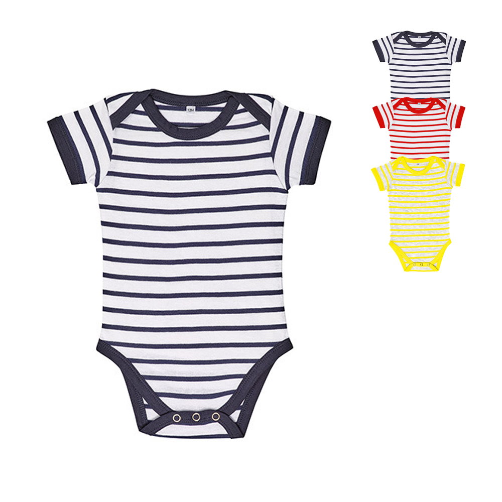 L01401 SOL´S Babybody Miles gestreift