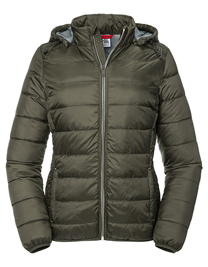 Z440F Russell Damen NANO Kapuzen Jacke