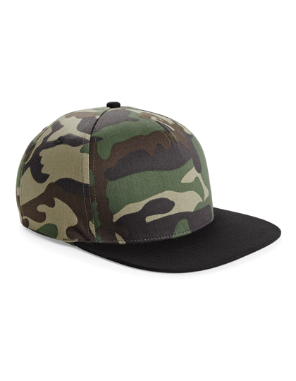 CB691 Beechfield Kappe Camoflagekappe mit Snapbackverschluss