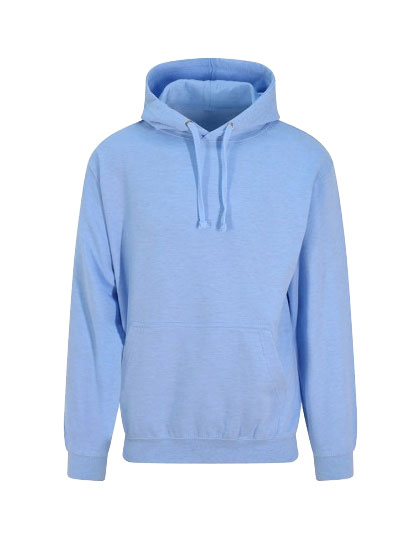 JH017 Just Hoods Kapuzenpullover mit meliertem Stoff