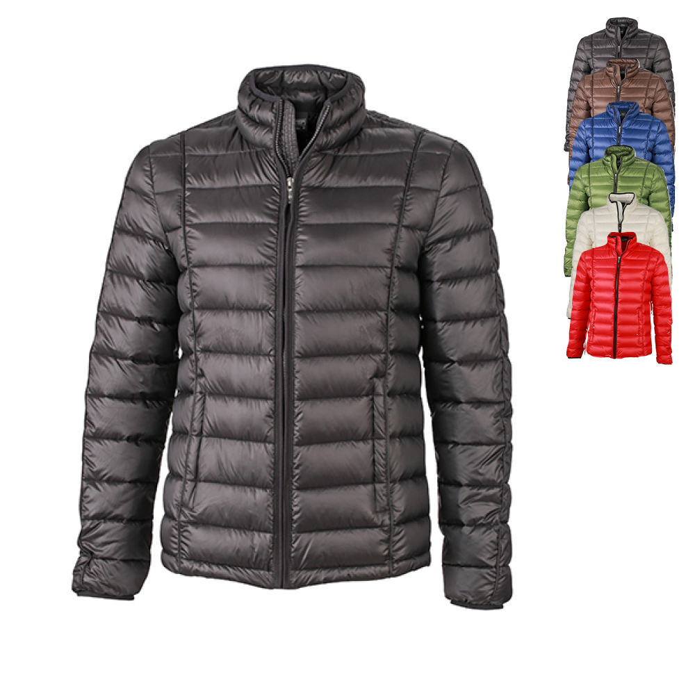 JN1082 James+Nicholson Herren gesteppte Dauenjacke