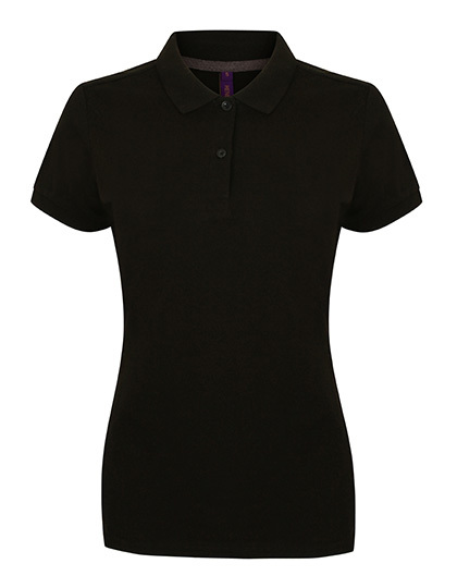 W102 Henbury Damen mikrofeines Pique-Poloshirt