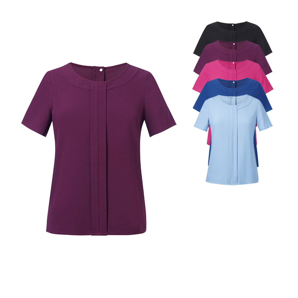 BR803 Brook Taverner Verona Bistro-Bluse für Damen