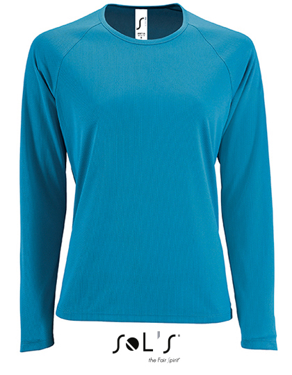 L02072 SOL´S Damen Langarm Sport T-Shirt Sporty