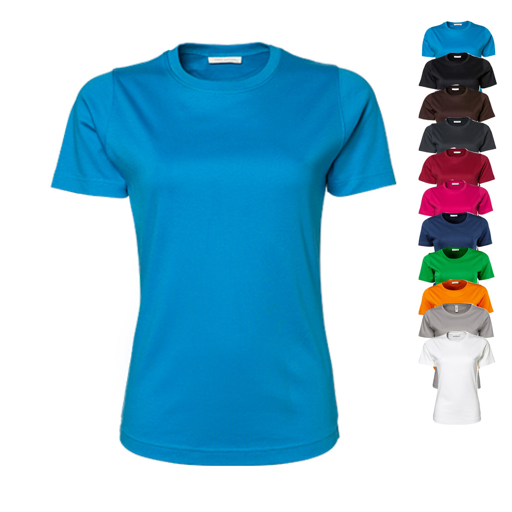 TJ580N Tee Jays Damen T-Shirt aus Interlock-Material