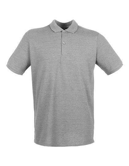 W101 Henbury Poloshirt aus mikrofeinem Baumwoll-Piqué