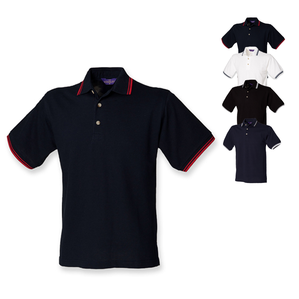 W150 Henbury Piqué-Poloshirt mit Spitzen