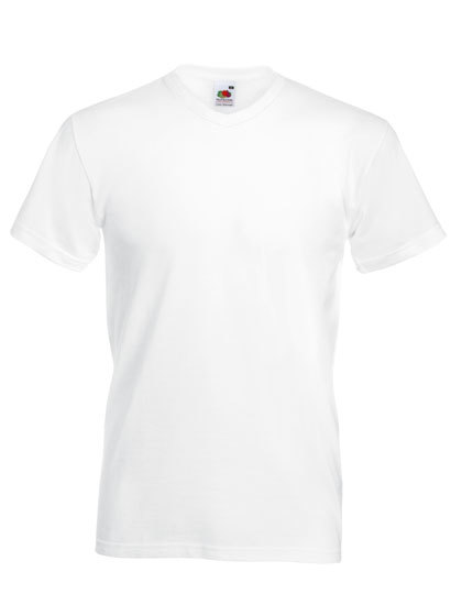 Fruit of the Loom T-Shirt mit V-Ausschnitt Valueweight V-Neck