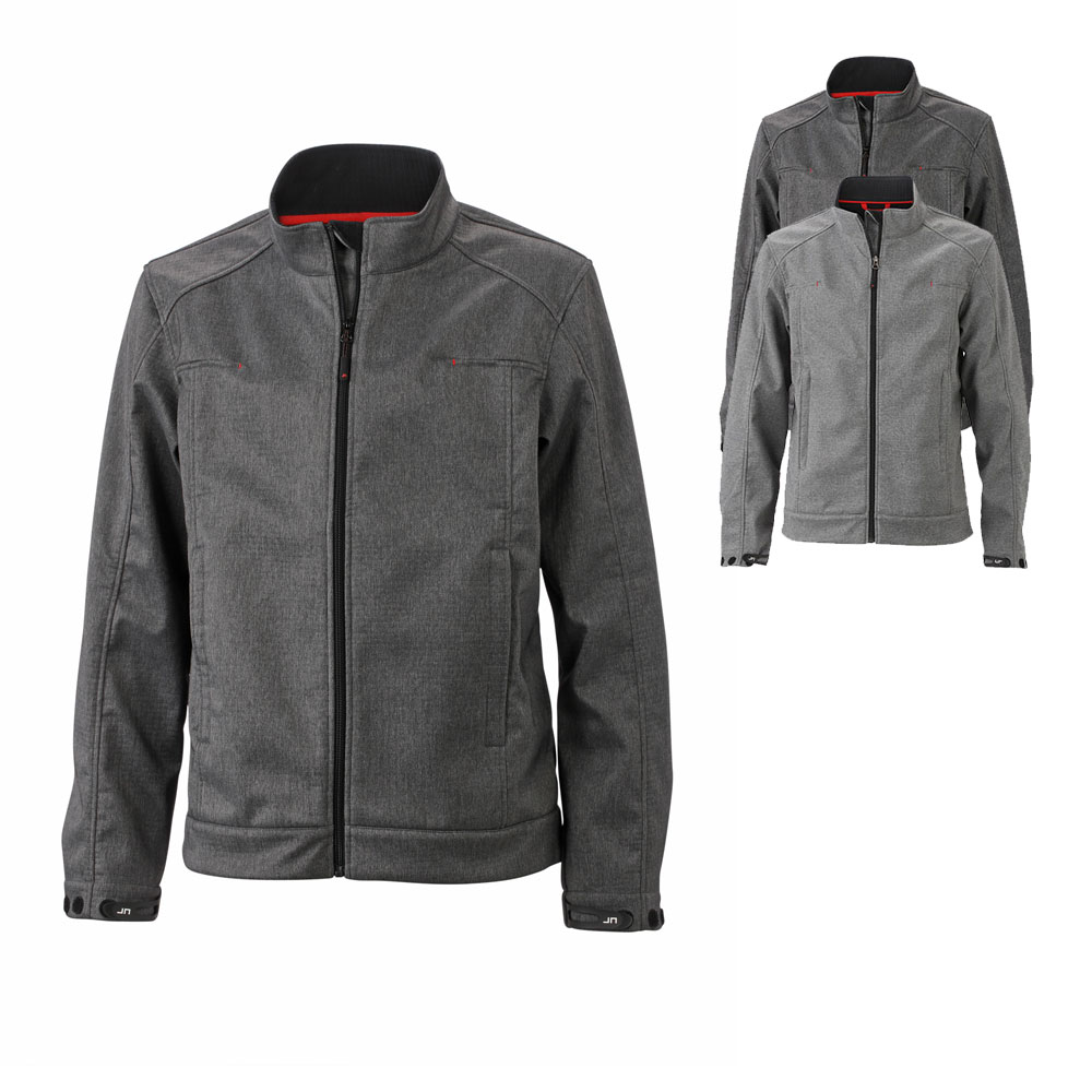 JN1088 James+Nicholson Herren Softshelljacke