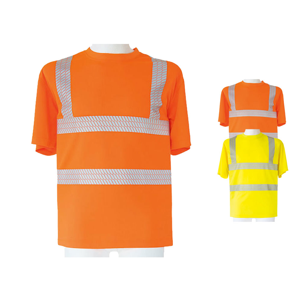 KX072 Korntex Hi-Viz reflektierendes T-Shirt EN ISO 20471