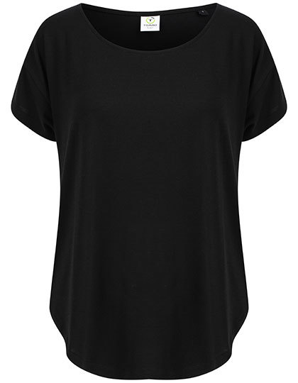 TL527 Tombo Damen T-Shirt in Übergröße mit U-Ausschnitt