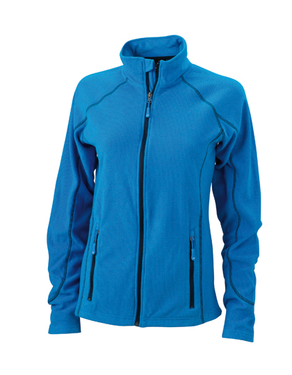 JN596 James+Nicholson Damen Strukturfleecejacke