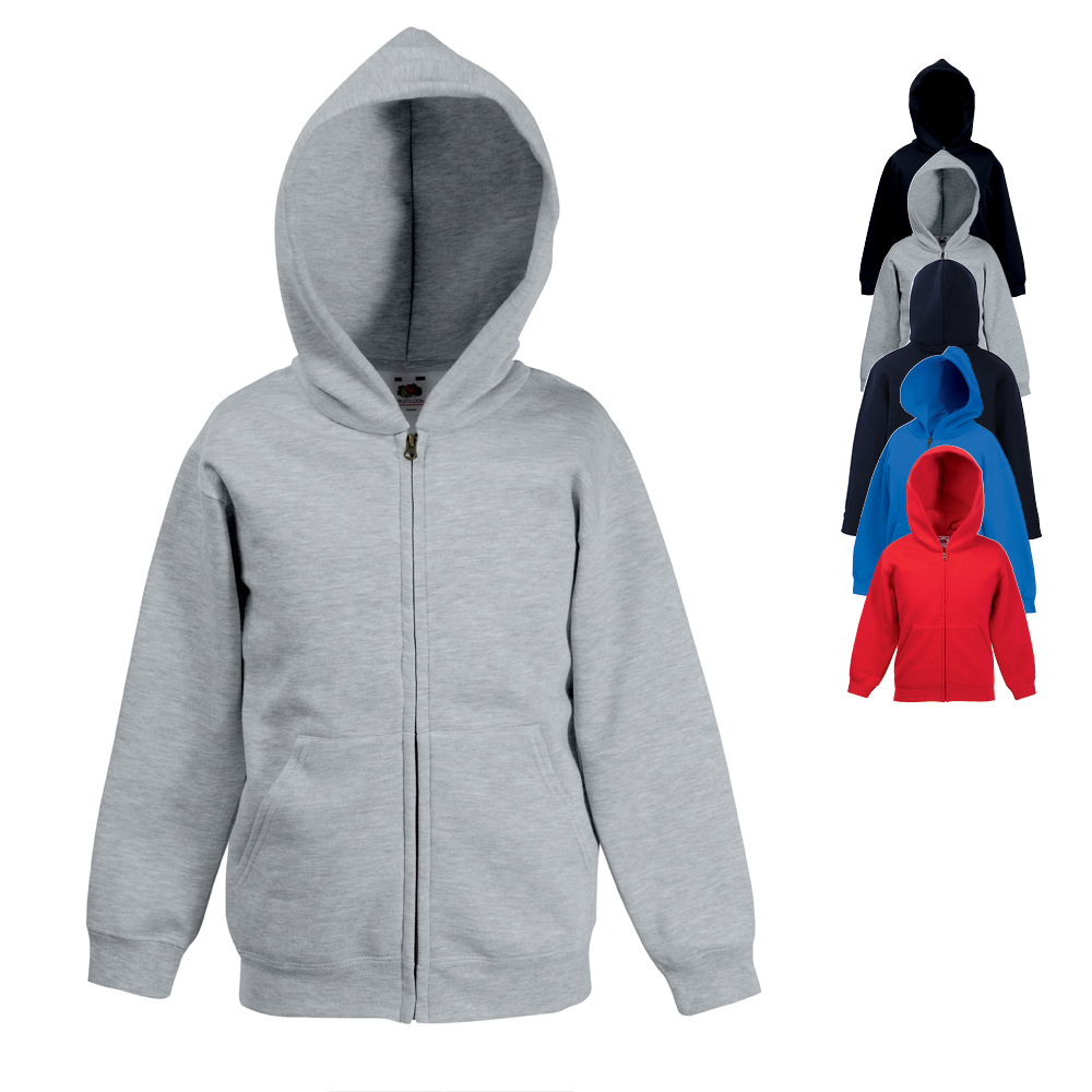 Fruit of the Loom Kinder Jacke Sweatjacke