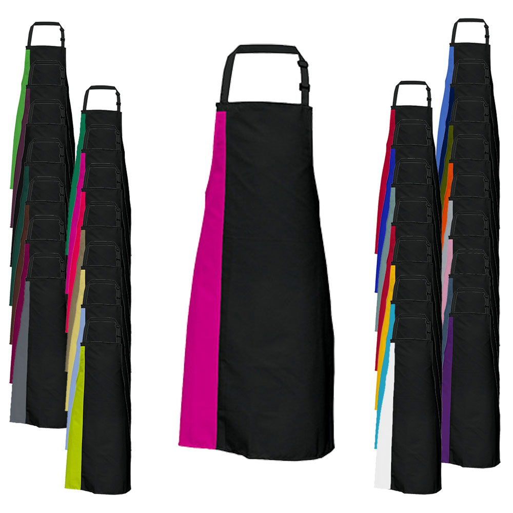 X988 Link Kitchen Wear zweifarbige Schürze