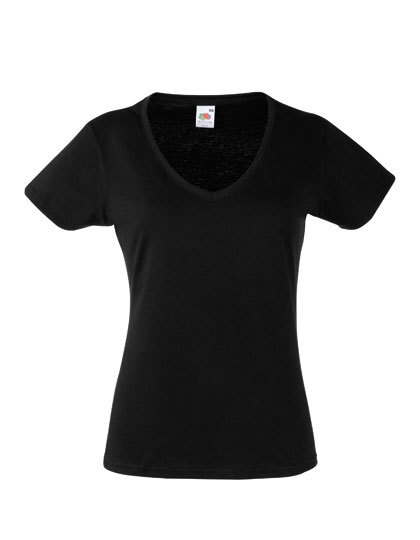 Fruit of the Loom Damen T-Shirt mit V-Ausschnitt