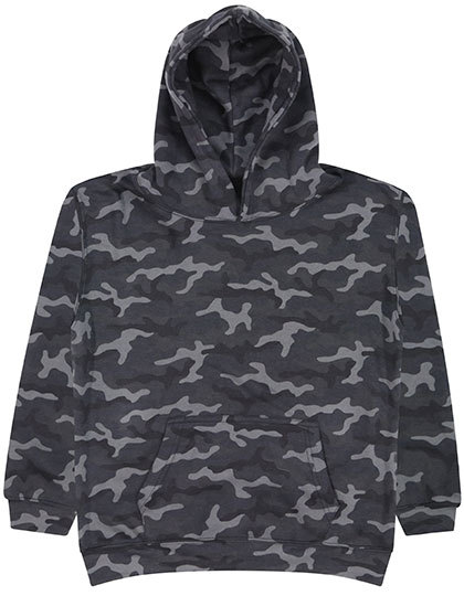 JH014J Just Hoods Kinder Kapuzenpullover Camouflage-Stil